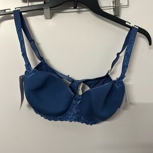 $95 & FREE SHIPPING! Simone Perele Andora spacer 3d bra EU 34F/US 34DDD BLUE